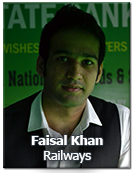 Faisal Khan - Railways