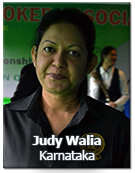 Judy Walia - Karnataka