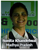 Sunita Khandelwal - Madhya Pradesh